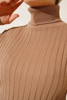 Hijab clothing MINK TURTLENECK KNITWEAR BODY T 0485