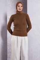 Hijab clothing TABA TURTLENECK KNITWEAR SWEATER T 6408