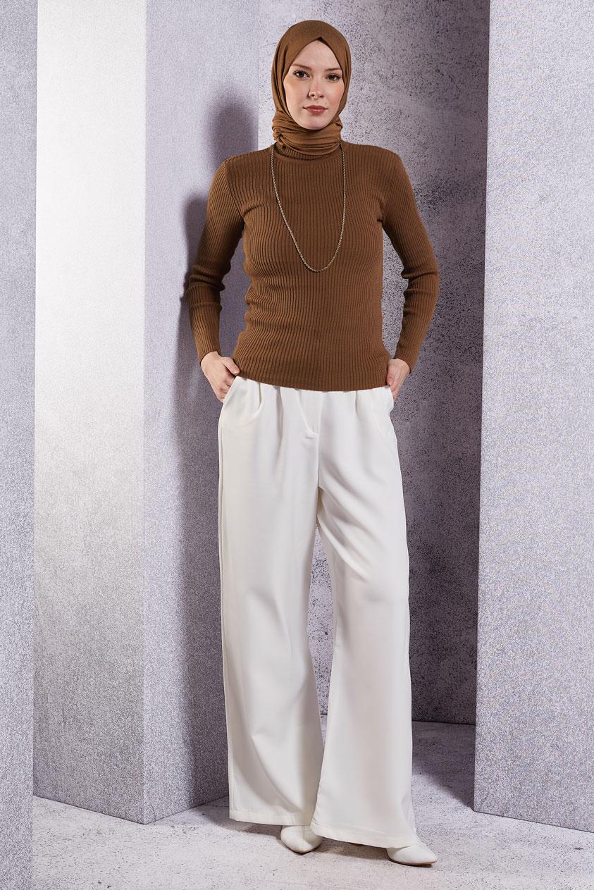 Hijab clothing TABA TURTLENECK KNITWEAR SWEATER T 6408