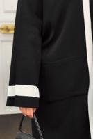 Hijab clothing BLACK SALAS KNITWEAR CARDIGAN T 80332
