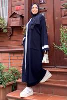 Hijab clothing NAVY BLUE SALAS KNITWEAR CARDIGAN T 80332