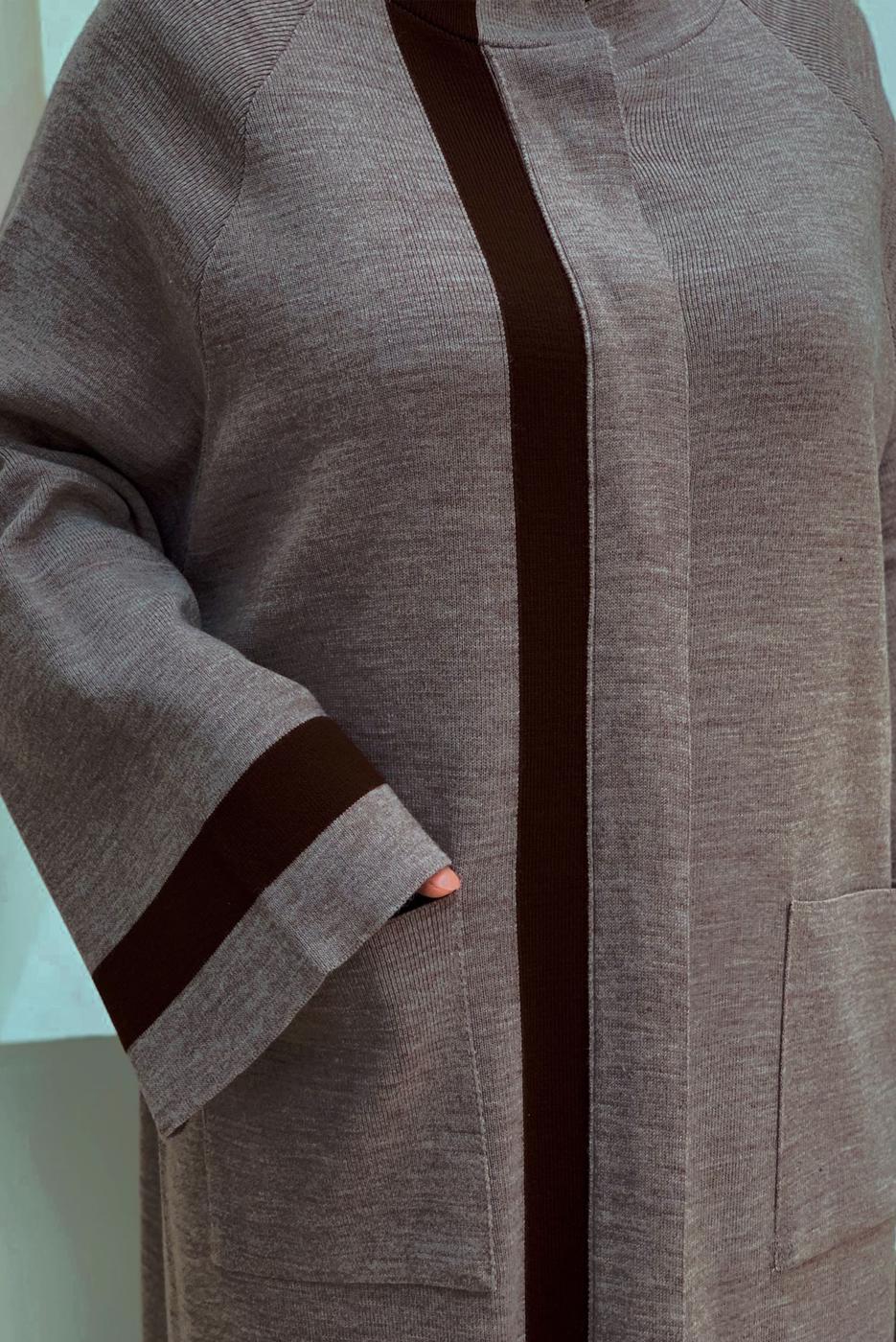 Hijab clothing MINK SALAS KNITWEAR CARDIGAN T 80332