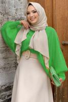 Hijab clothing GREEN KNITWEAR SWEATER T 8136