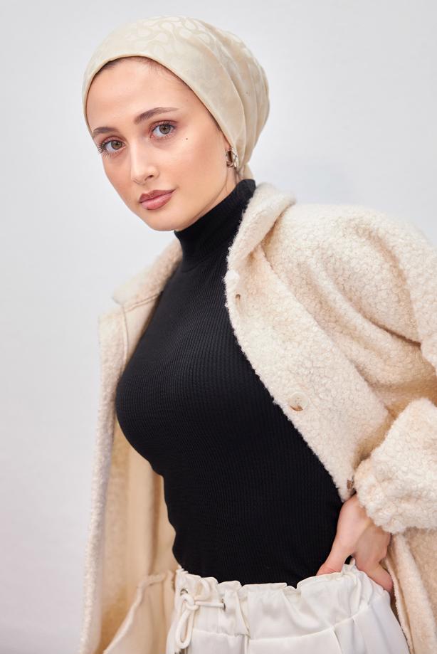 Vêtements hijab NOIR PULL SANS MANCHES T 8253 - TRENDTESETTÜR