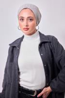 Hijab clothing WHITE SLEEVELESS SWEATER T 8253