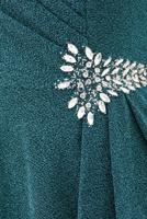 Hijab clothing BLUE EVENING DRESS WITH GEM T 8653