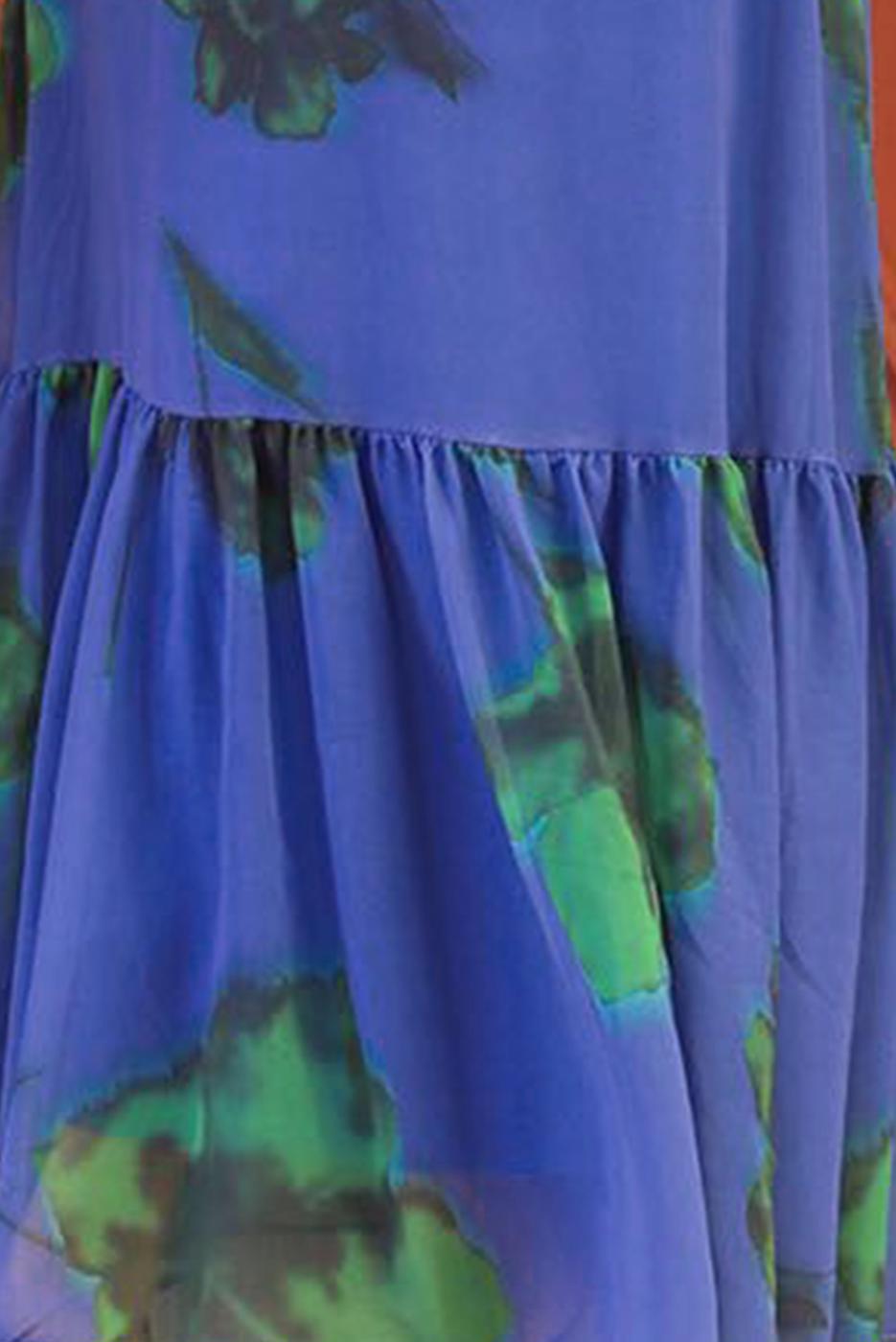 Tesettür giyim LACİVERT KUŞAKLI TESETTÜR ELBİSE T 4906-1