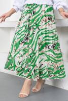 Vêtements hijab VERT JUPE À MOTIFS T 5245
