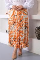 Vêtements hijab ORANGE JUPE À MOTIFS T 5245