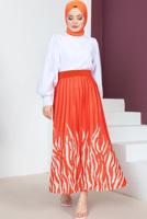 Vêtements hijab VERMILION JUPE À MOTIFS T 6554