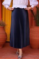 Vêtements hijab BLEU MARINE JUPE PLISSÉE T 9831