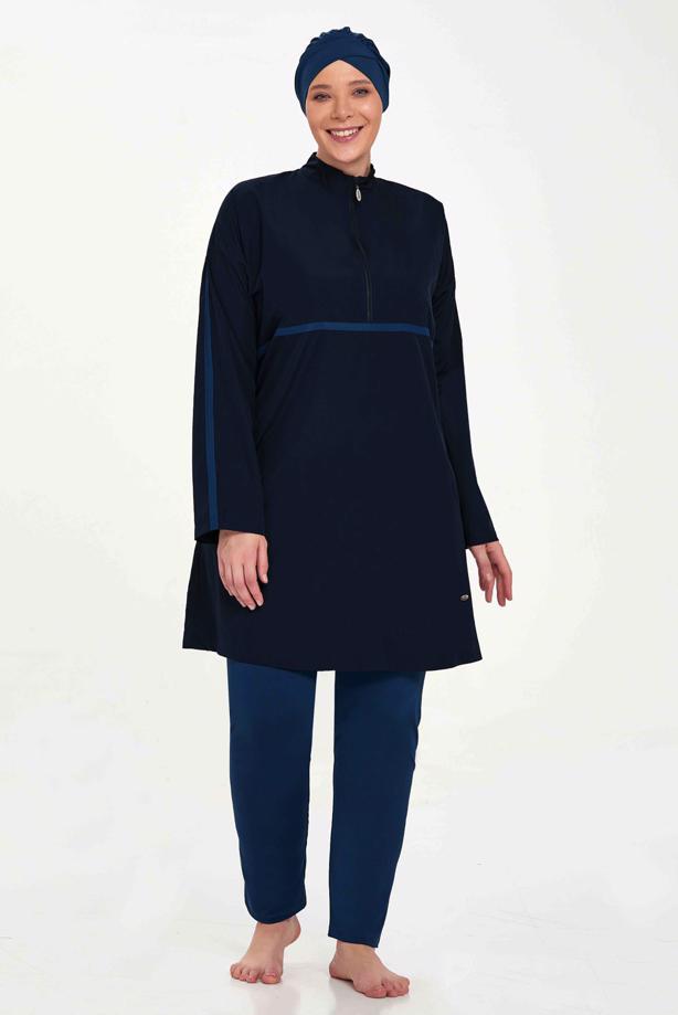 Tesettür giyim  ALVİNA BÜYÜK BEDEN TESETTÜR MAYO T 1427 - TRENDTESETTÜR