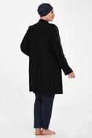 Vêtements hijab BLEU MARINE ALVINA MAILLOT DE BAIN HIJAB GRANDE TAILLE T 1427