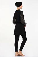 Vêtements hijab NOIR MAILLOT DE BAIN HIJAB ALVINA T 4557