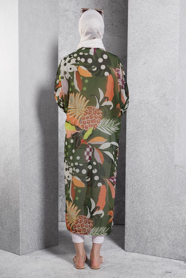 Vêtements hijab NOIR PARÉO MODESTE ALVINA T 6127 - TRENDTESETTÜR