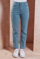 Vêtements hijab BLEU JEAN TAILLE HAUTE T ​​2505