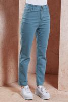 Vêtements hijab BLEU JEAN TAILLE HAUTE T ​​2505