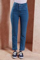 Vêtements hijab BLEU MARINE JEAN TAILLE HAUTE T 2505