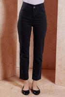 Vêtements hijab GRIS JEAN TAILLE HAUTE T 2505