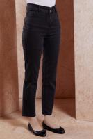 Vêtements hijab GRIS JEAN TAILLE HAUTE T 2505