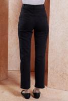 Vêtements hijab GRIS JEAN TAILLE HAUTE T 2505