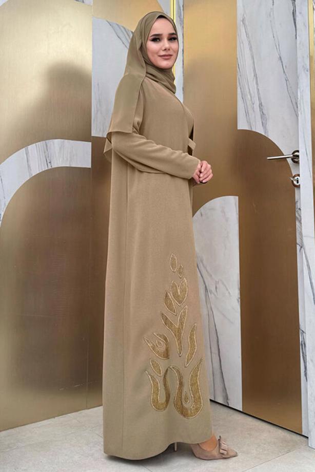 Vêtements hijab VISON COSTUME ROBE CEINTURE T 5948 - TRENDTESETTÜR