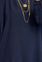 Vêtements hijab BLEU MARINE COSTUME PANTALON T 1071