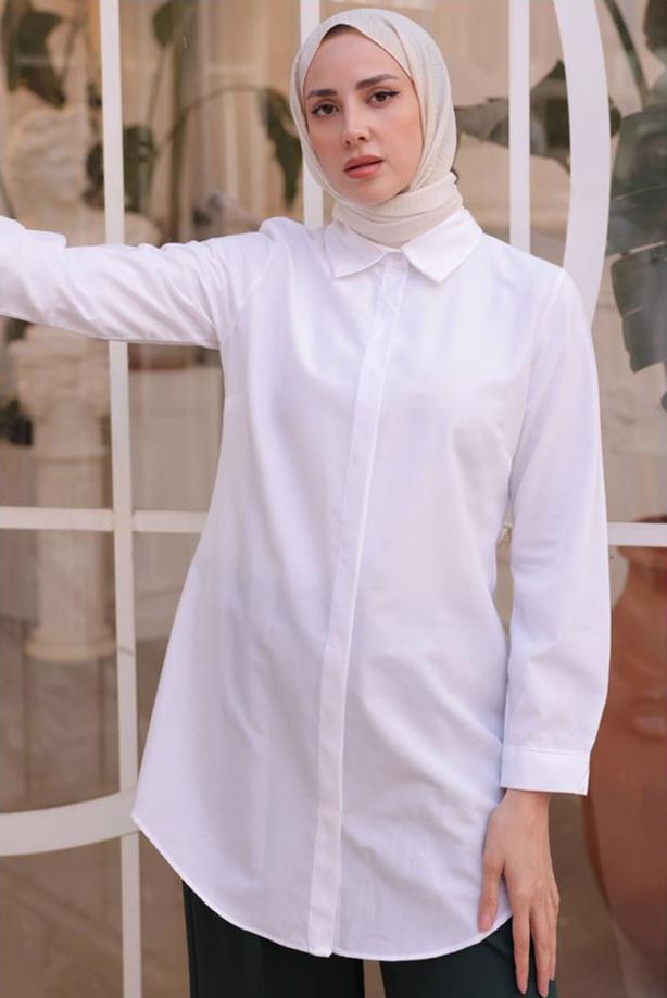 Vêtements hijab  SHIRT TUNIC T 1116 - TRENDTESETTÜR