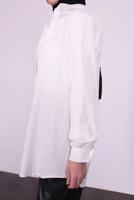 Tesettür giyim KREM PAMUKLU GÖMLEK TUNİK T 1405