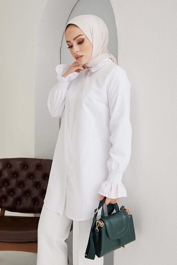 Vêtements hijab  SHIRT TUNIC T 3447 - TRENDTESETTÜR