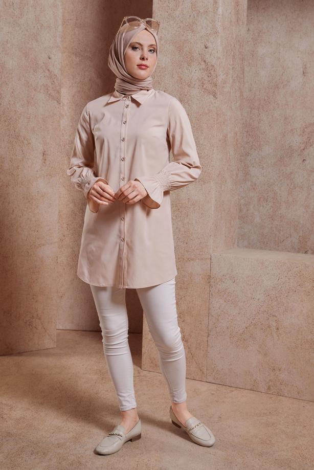 Vêtements hijab  SHIRT TUNIC T 3447 - TRENDTESETTÜR