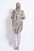 Vêtements hijab VISON TUNIQUE EN COTON À MOTIFS T 3610