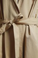 Vêtements hijab BRUN TRENCH-COAT EN COTON CEINTURÉ T 1201