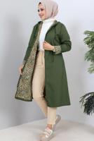 Vêtements hijab KAKI TRENCH-COAT À CAPUCHE T 2021