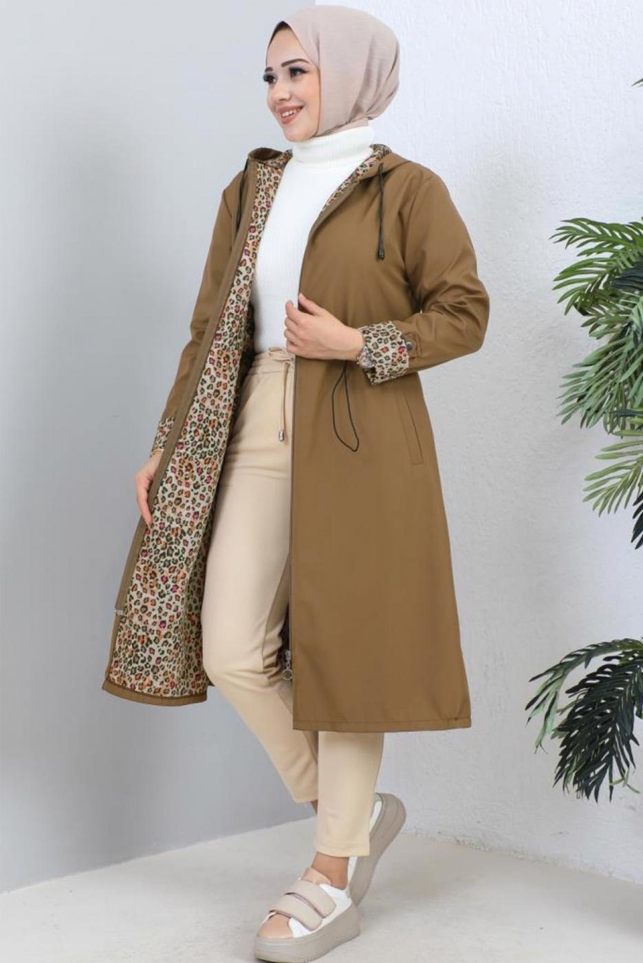 Vêtements hijab TABA TRENCH-COAT À CAPUCHE T 2021