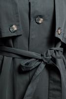 Vêtements hijab GRIS TRENCH COAT EN COTON CEINTURÉ T 3201
