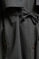 Vêtements hijab GRIS TRENCH-COAT À TAILLE NOUÉE T 7201