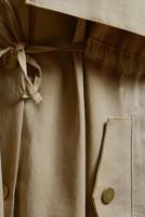 Vêtements hijab BRUN TRENCH-COAT À TAILLE NOUÉE T 7201