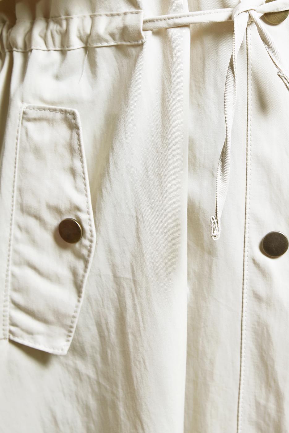 Vêtements hijab BEIGE TRENCH-COAT À TAILLE NOUÉE T 7201