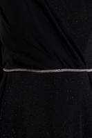 Tesettür giyim SİYAH SİMLİ ABİYE ELBİSE T 8444