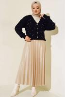 Vêtements hijab NOIR CARDIGAN EN MAILLE T 5207