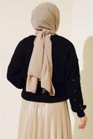 Vêtements hijab NOIR CARDIGAN EN MAILLE T 5207