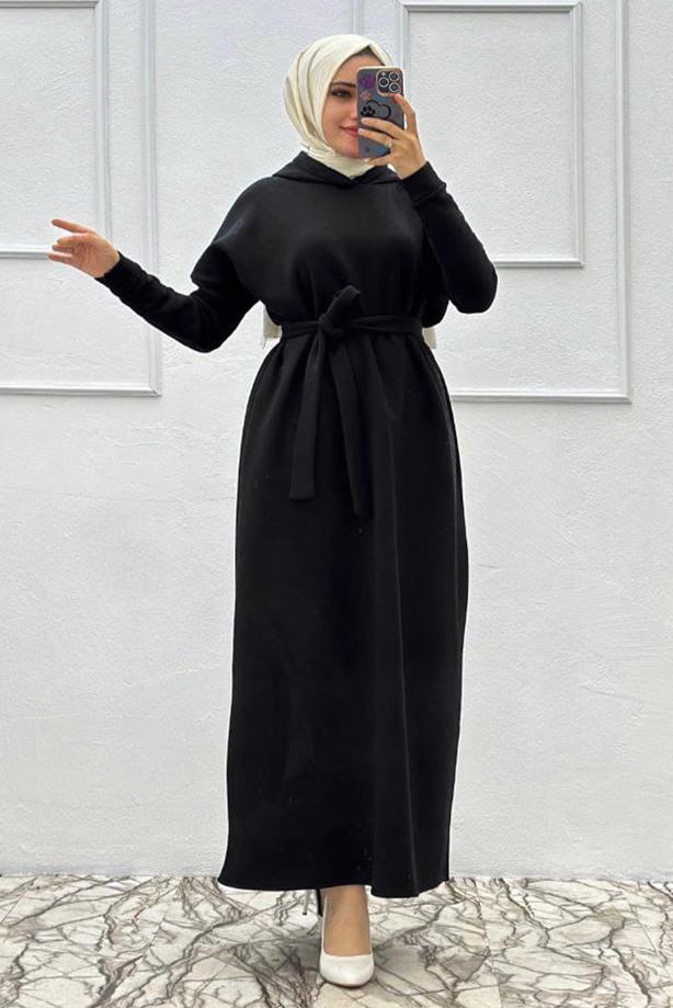 Vêtements hijab  BELTED DRESS T 1565 - TRENDTESETTÜR