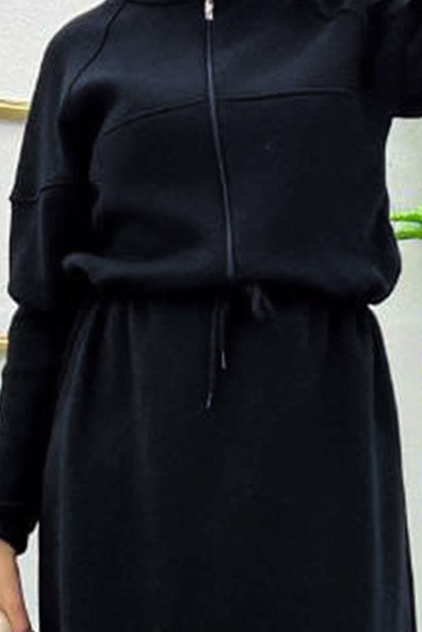 Vêtements hijab  TIED WAIST DRESS T 1765 - TRENDTESETTÜR