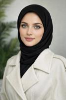 Tesettür giyim BEJ KUŞAKLI KABAN T 0116