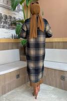 Tesettür giyim TABA UZUN KAŞE TUNİK T 0267-1