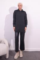 Tesettür giyim GRİ TRİKO KAZAK T 3409