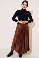 Tesettür giyim SİYAH BOĞAZLI YAKA TRİKO BODY T 4403