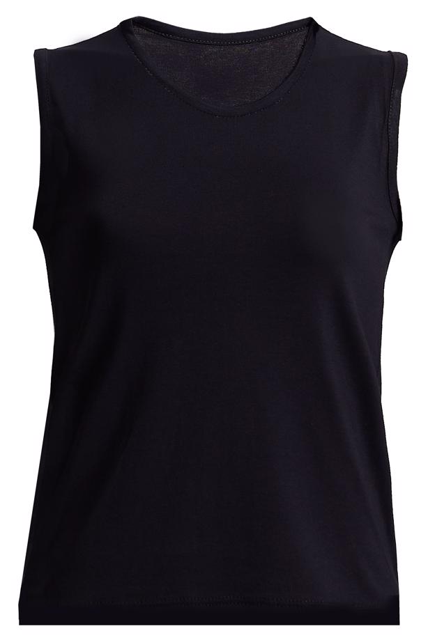 Vêtements hijab NOIR BODY SANS MANCHES T 3774 - TRENDTESETTÜR