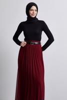 Hijab clothing BLACK LONG SLEEVE BODYSUIT T 4774